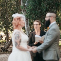 Backyard wedding as seen on @offbeatbride #vegan #wedding #california