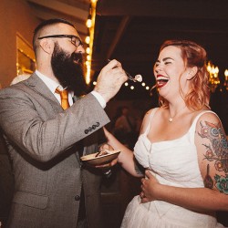 Backyard wedding as seen on @offbeatbride #vegan #wedding #california
