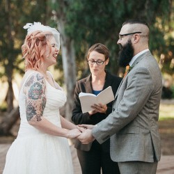 Backyard wedding as seen on @offbeatbride #vegan #wedding #california