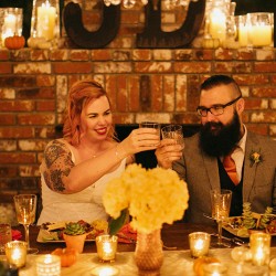 Backyard wedding as seen on @offbeatbride #vegan #wedding #california