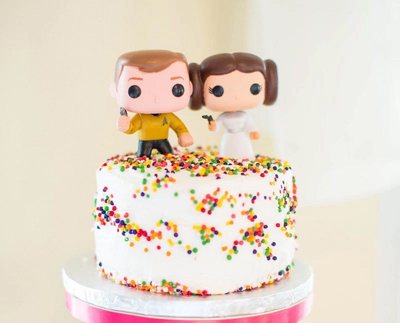 May the Fourth be with this Star Trek meets Star Wars wedding