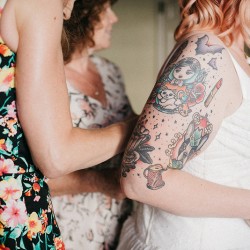 Backyard vegan wedding as seen on @offbeatbride #vegan #wedding #california