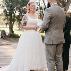 Backyard wedding as seen on @offbeatbride #vegan #wedding #california
