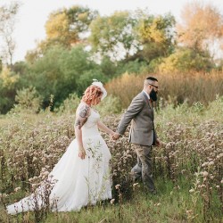 Backyard wedding as seen on @offbeatbride #vegan #wedding #california