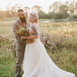 Backyard wedding as seen on @offbeatbride #vegan #wedding #california