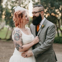 Backyard wedding as seen on @offbeatbride #vegan #wedding #california