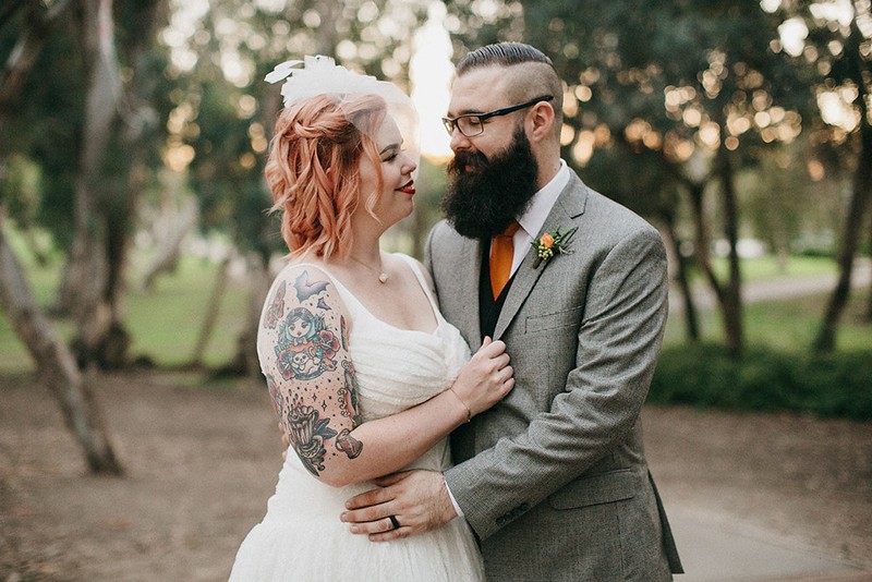 Find out how LARPers crashed this backyard vegan wedding