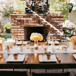 Backyard wedding as seen on @offbeatbride #vegan #wedding #california