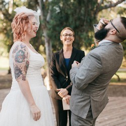 Backyard wedding as seen on @offbeatbride #vegan #wedding #california