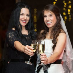 9G0A6784 - A black dress, a white dress, and major love from us all for this Hallowedding 9G0A6784