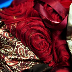 Simmons Sharp Photomuse SHA1502320092 low - The red dress at this theatrical steampunk wedding is LIFE theatrical steampunk wedding as seen on @offbeatbride #steampunk #weddings
