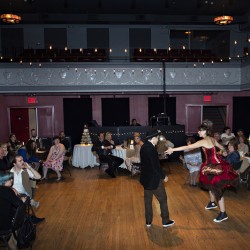 Simmons Sharp Photomuse SHA1502321706 low - The red dress at this theatrical steampunk wedding is LIFE Steampunk wedding as seen on @offbeatbride #steampunk #weddings