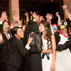 diane brandy 382 - A black dress, a white dress, and major love from us all for this Hallowedding A black dress, a white dress, and major love from us all for this Halloween wedding
