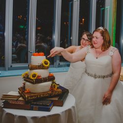 26580807041 b345337a05 k - Spot all the famous book couples at this literature-themed Welsh wedding Literature-themed Welsh wedding as seen on @offbeatbride