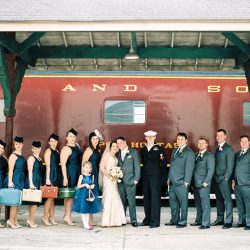 9641 02 - This vintage travel-themed wedding is killing us with retro style Vintage travel-themed wedding as seen on @offbeatbride