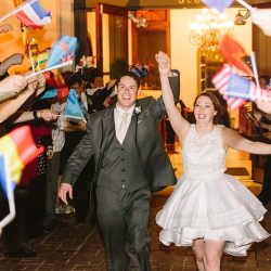 CT2A2013 - This vintage travel-themed wedding is killing us with retro style Vintage travel wedding as seen on @offbeatbride