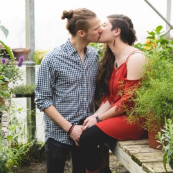 DSC 0304sdfgsdfg - A green house wedding shower: best idea or bestest idea? A greenhouse wedding shower as seen on @offbeatbride #wedding #shower