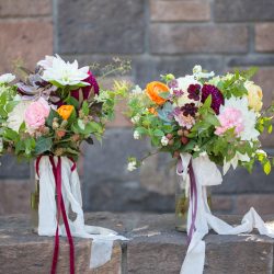 Hatmaker Doherty Stevi Sayler Photography MelissaLaurenWeddingTopPicks5 low - These two ladies (and their flower pooches!) rocked the most beautiful outdoor wedding A beautiful outdoor wedding as seen on @offbeatbride #outdoor #wedding #lgbt