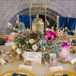 KN5A3519 1 - This vintage travel-themed wedding is killing us with retro style Vintage travel wedding as seen on @offbeatbride