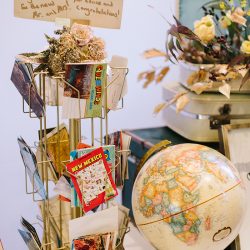KN5A3569 1 - This vintage travel-themed wedding is killing us with retro style Vintage travel wedding as seen on @offbeatbride