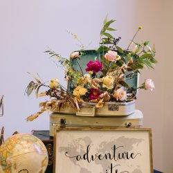 KN5A3572 - This vintage travel-themed wedding is killing us with retro style Vintage travel wedding as seen on @offbeatbride