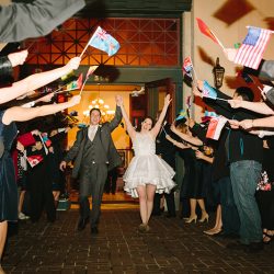 KN5A4472 1 - This vintage travel-themed wedding is killing us with retro style Vintage travel wedding as seen on @offbeatbride