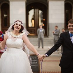 Mox.Wedding 275 - This Magic the Gathering wedding had an official tournament and style for miles Magic the Gathering wedding as seen on @offbeatbride #magic #games #wedding