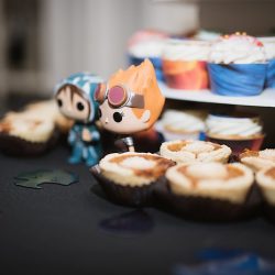 Mox.Wedding 382 - This Magic the Gathering wedding had an official tournament and style for miles Magic the Gathering reception as seen on @offbeatbride #magic #games #wedding
