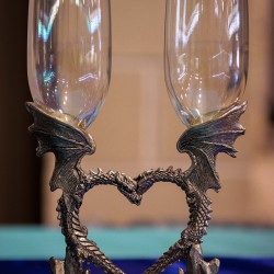 andrewnickiwed 116 - This masquerade dragon wedding satisfies your inner khaleesi AND Disney princess Masquerade wedding as seen on @offbeatbride #wedding #masquerade