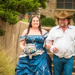 andrewnickiwed 288 - This masquerade dragon wedding satisfies your inner khaleesi AND Disney princess Masquerade wedding as seen on @offbeatbride #wedding #masquerade