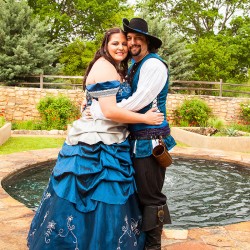 andrewnickiwed 545 - This masquerade dragon wedding satisfies your inner khaleesi AND Disney princess Masquerade wedding as seen on @offbeatbride #wedding #masquerade