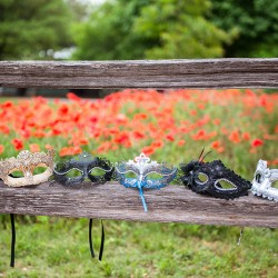 andrewnickiwed 79 - This masquerade dragon wedding satisfies your inner khaleesi AND Disney princess Masquerade wedding as seen on @offbeatbride #wedding #masquerade