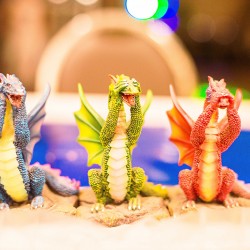 andrewnickiwed 811 - This masquerade dragon wedding satisfies your inner khaleesi AND Disney princess Masquerade wedding as seen on @offbeatbride #wedding #masquerade