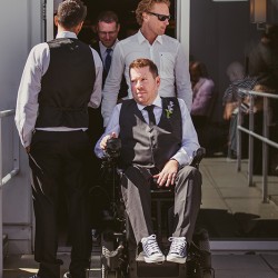 lovetreephotography offbeatbride submission000010 - This pair shared a tearjerking first dance together This disabled groom had his first dance EVER with his bride