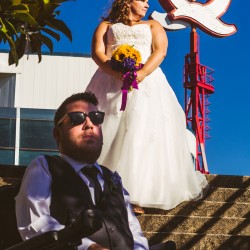 lovetreephotography offbeatbride submission000031 - This pair shared a tearjerking first dance together This disabled groom had his first dance EVER with his bride