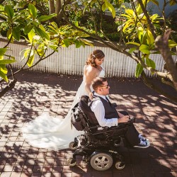 lovetreephotography offbeatbride submission000032 - This pair shared a tearjerking first dance together This disabled groom had his first dance EVER with his bride