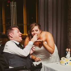 lovetreephotography offbeatbride submission000051 - This pair shared a tearjerking first dance together This disabled groom had his first dance EVER with his bride