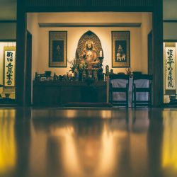 queerbuddhistwedding001 - Wait until you see this Catskills Buddhist wedding with prom-themed reception Catskills Buddhist wedding with prom-themed reception as seen on @offbeatbride #catskills #wedding #lgbt