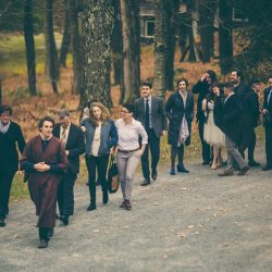 queerbuddhistwedding008 - Wait until you see this Catskills Buddhist wedding with prom-themed reception Catskills Buddhist wedding with prom-themed reception as seen on @offbeatbride #catskills #wedding #lgbt