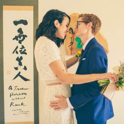queerbuddhistwedding014 - Wait until you see this Catskills Buddhist wedding with prom-themed reception Catskills Buddhist wedding with prom-themed reception as seen on @offbeatbride #catskills #wedding #lgbt