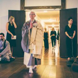 queerbuddhistwedding016 - Wait until you see this Catskills Buddhist wedding with prom-themed reception Catskills Buddhist wedding with prom-themed reception as seen on @offbeatbride #catskills #wedding #lgbt