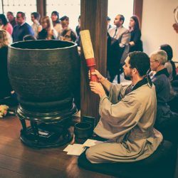 queerbuddhistwedding029 - Wait until you see this Catskills Buddhist wedding with prom-themed reception Catskills wedding with prom-themed reception as seen on @offbeatbride #catskills #wedding #lgbt