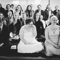queerbuddhistwedding045 - Wait until you see this Catskills Buddhist wedding with prom-themed reception Catskills wedding with prom-themed reception as seen on @offbeatbride #catskills #wedding #lgbt