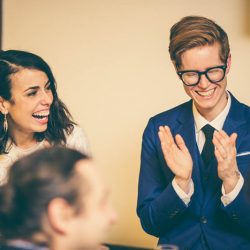 queerbuddhistwedding078 - Wait until you see this Catskills Buddhist wedding with prom-themed reception Catskills wedding with prom-themed reception as seen on @offbeatbride #catskills #wedding #lgbt