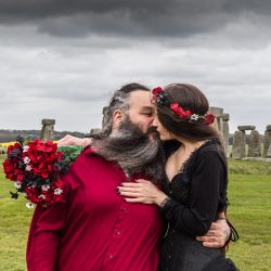 20160501 Justin Penelope 154 - You can get married at Stonehenge?! You totally can, and they did Star Wars meets Stonehenge wedding as seen on @offbeatbride