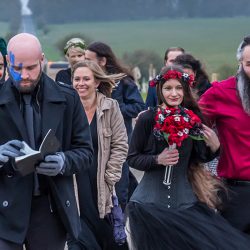 20160501 Justin Penelope 328 - You can get married at Stonehenge?! You totally can, and they did Star Wars meets Stonehenge wedding as seen on @offbeatbride