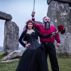 20160501 Justin Penelope 387 2 - You can get married at Stonehenge?! You totally can, and they did Star Wars meets Stonehenge wedding as seen on @offbeatbride