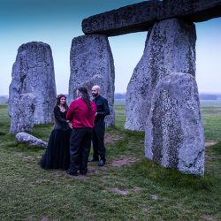 20160501 Justin Penelope 415 - You can get married at Stonehenge?! You totally can, and they did Star Wars meets Stonehenge wedding as seen on @offbeatbride