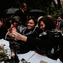 Amy Jake 29 - Be swept away by this vintage woodland wedding Vintage forest wedding as seen on @offbeatbride