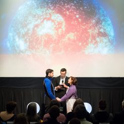 lydia and matt 0091 01921 26978874796 o - Mass Effect meets Star Trek at this theatrical science wedding Mass Effect meets Star Trek at this theatrical science wedding as seen on @offbeatbride